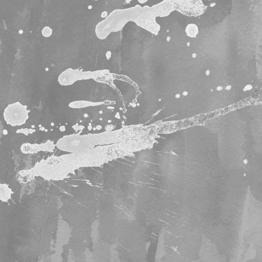 sulu boya boyama doku ile gri arka plan