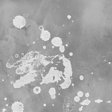 sulu boya boyama doku ile gri arka plan