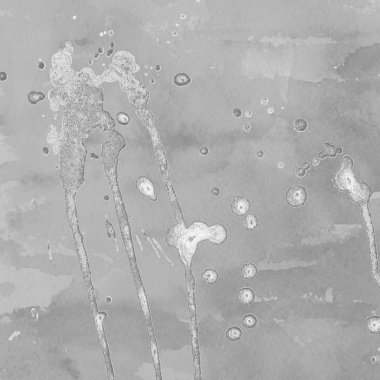 sulu boya boyama doku ile gri arka plan