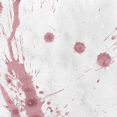 Mor fırça darbeleri ile soyut suluboya dokulu zemin