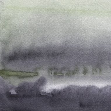 Suluboya stilinde soyut renkli desen