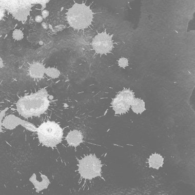 sulu boya boyama doku ile gri arka plan