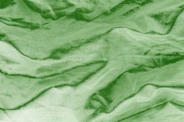 Soyut yeşil kumaş deseni modern tekstil arka plan 