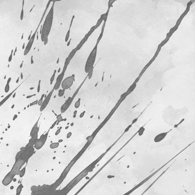 sulu boya boyama doku ile gri arka plan