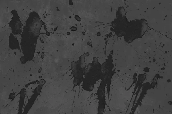 Абстрактный Черный Фон Пятнами Краски — стоковое фото