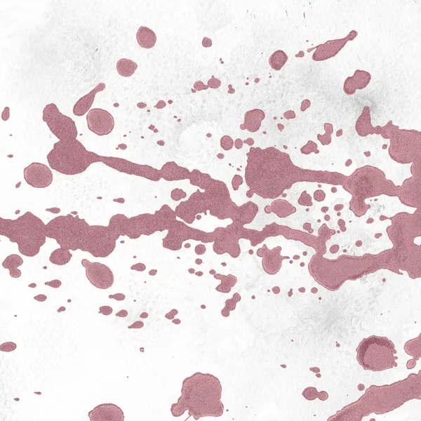 Abstrakcja Akwarela Teksturowane Tło Fioletowymi Pociągnięciami Pędzla — Zdjęcie stockowe