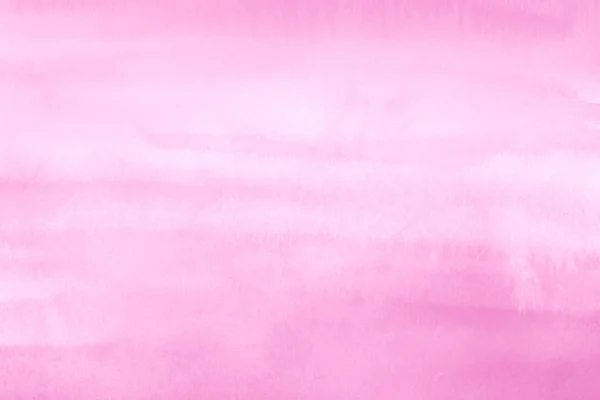 水彩画のペイントテクスチャを持つ抽象的なピンクの背景 — ストック写真