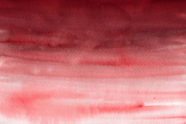Abstract Red Background Watercolor Paint Texture — Stock Photo, Image