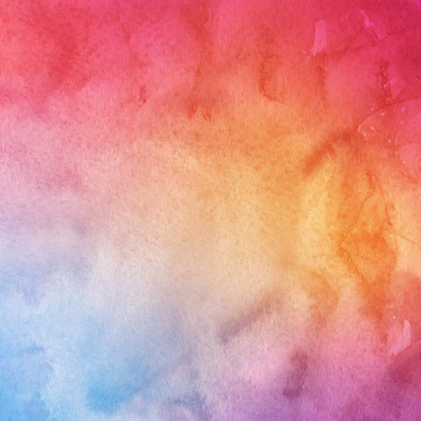 Kolorowe Abstrakcyjne Tło Farby Akwarelowe Plamy — Zdjęcie stockowe