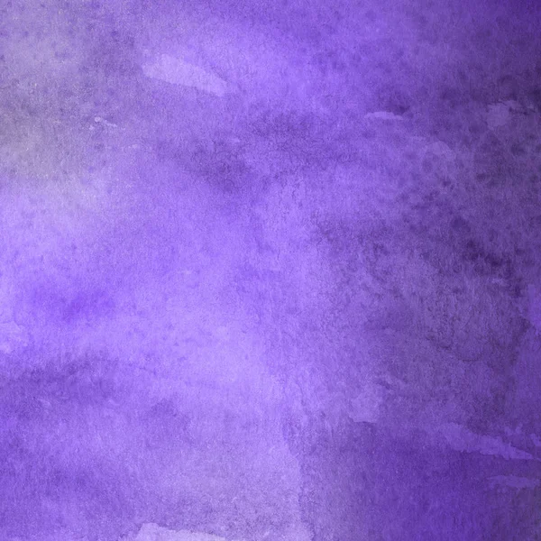 Fundo Abstrato Roxo Com Textura Tinta Aquarela — Fotografia de Stock