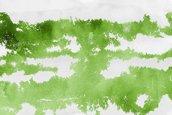 abstract background with green watercolour paint pattern