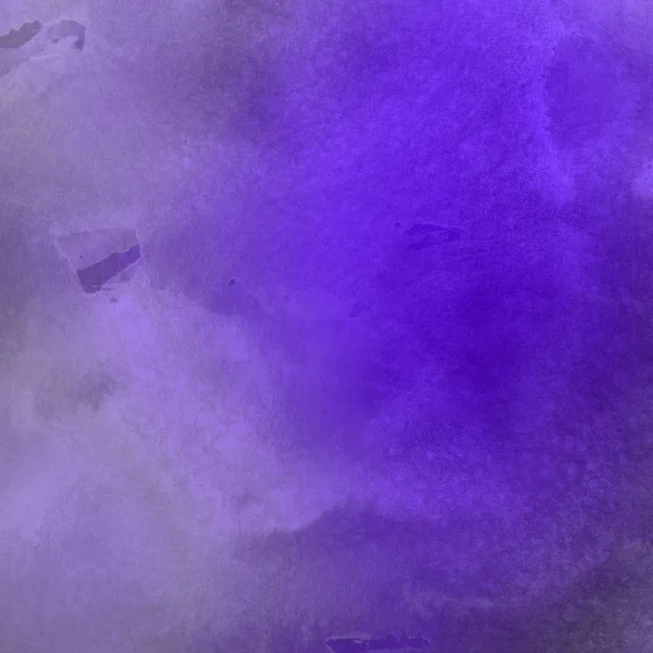 Fond Abstrait Violet Avec Texture Peinture Aquarelle — Photo