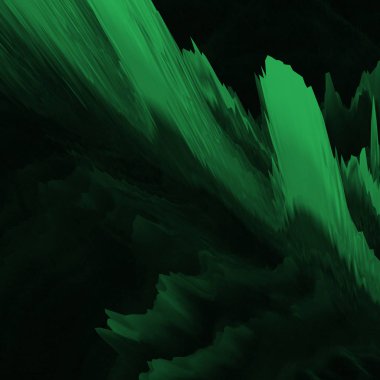 sıçramaları ile yeşil parlak arka plan 