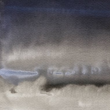 Suluboya stilinde soyut renkli desen