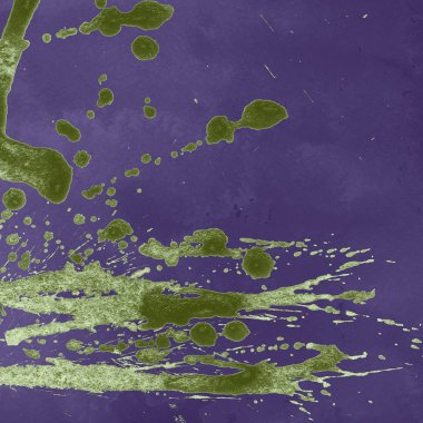 Lekeler ve boya sıçramaları ile soyut arka plan