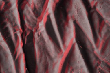 Soyut kırmızı kumaş desen modern tekstil arka plan 