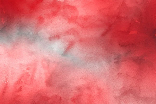 Abstrakte Rote Hintergrund Mit Aquarellfarbe Textur — Stockfoto