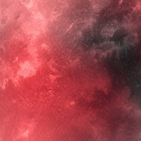 Абстрактный Красный Фон Текстура Акварельной Краски — стоковое фото