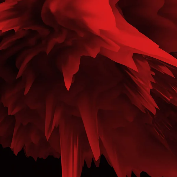 Astratto Sfondo Nero Rosso Con Texture Vernice Acquerello — Foto Stock