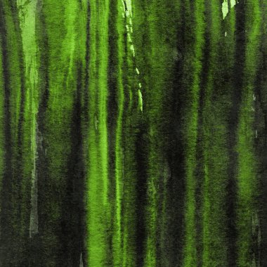 yeşil suluboya boya desenli soyut arka plan