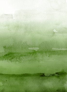 Suluboya lekeleri ile soyut renkli desen