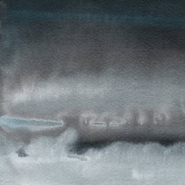 Suluboya stilinde soyut renkli desen