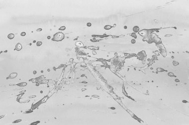 sulu boya boyama doku ile gri arka plan