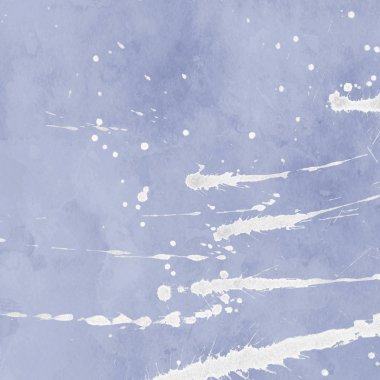 Lekeler ve boya sıçramaları ile soyut arka plan