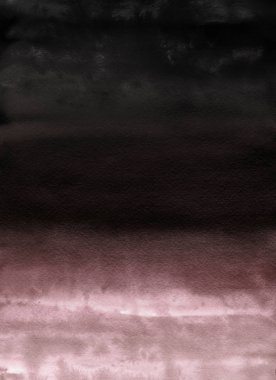 Suluboya stilinde soyut renkli desen