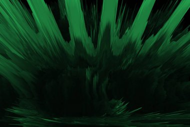 yeşil parlak sıçramaları arka plan