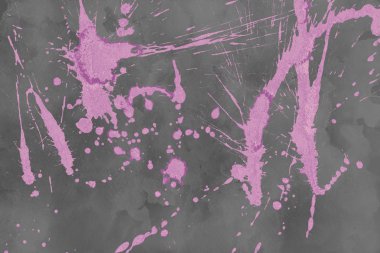 Lekeler ve boya sıçramaları ile soyut arka plan