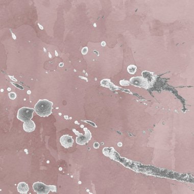 Lekeler ve boya sıçramaları ile soyut arka plan