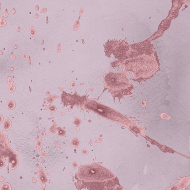 Mor fırça darbeleri ile soyut suluboya dokulu zemin