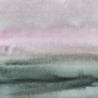 Suluboya stilinde soyut renkli desen