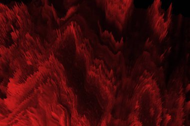 suluboya doku ile soyut siyah ve kırmızı arka plan