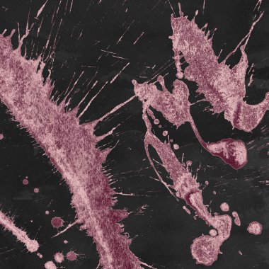 Mor fırça darbeleri ile soyut suluboya dokulu zemin