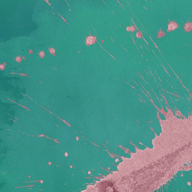 Mor fırça darbeleri ile soyut suluboya dokulu zemin