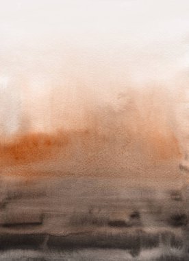 Suluboya stilinde soyut renkli desen