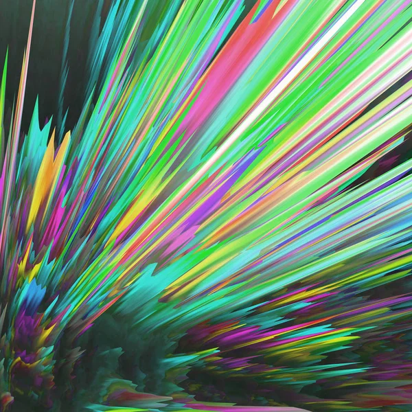 Färgade Ljusa Neon Stänk Bakgrund — Stockfoto
