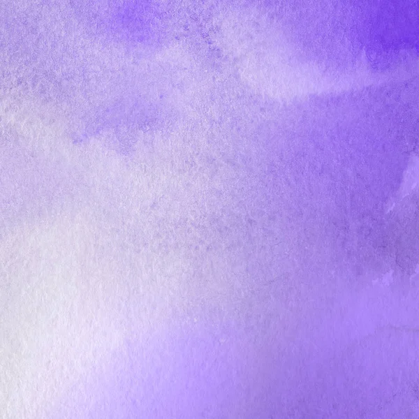 Fundo Abstrato Violeta Com Textura Tinta Aquarela — Fotografia de Stock