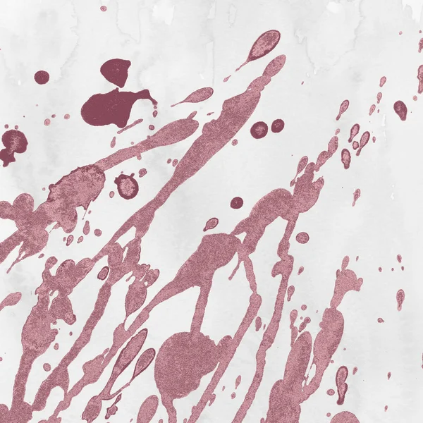 Abstrakcja Akwarela Teksturowane Tło Fioletowymi Pociągnięciami Pędzla — Zdjęcie stockowe