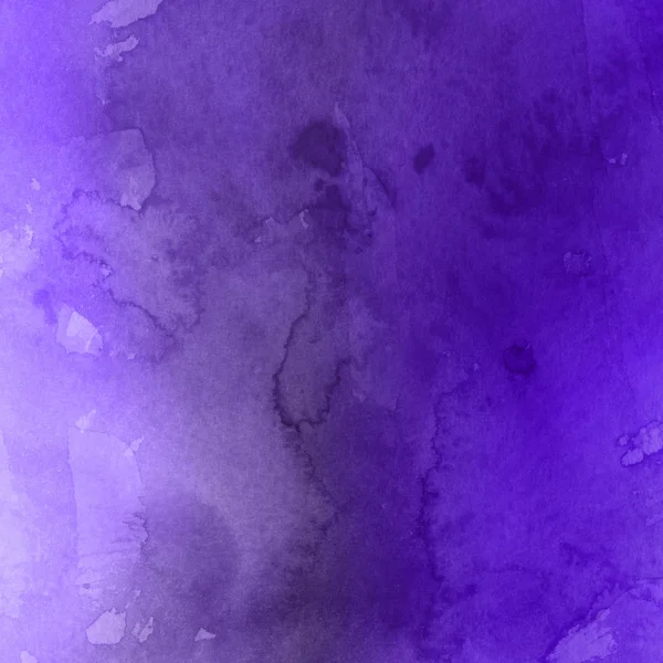 Fond Abstrait Violet Avec Texture Aquarelle — Photo