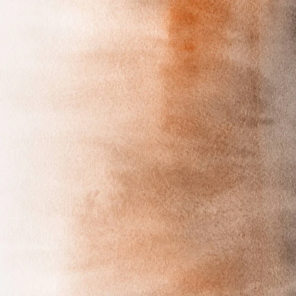 Abstract Textured Background Brown Watercolor Paint — Stock Photo, Image