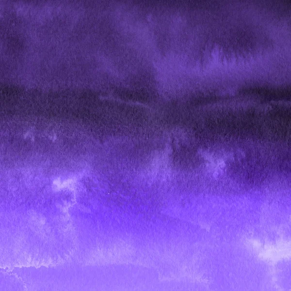 Fundo Abstrato Roxo Com Textura Tinta Aquarela — Fotografia de Stock