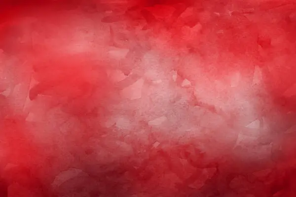 Abstrait Fond Rouge Avec Texture Peinture Aquarelle — Photo