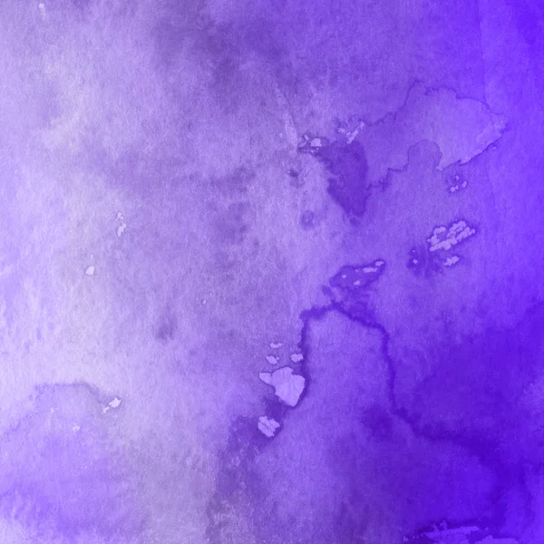 Fondo Abstracto Violeta Con Textura Pintura Acuarela — Foto de Stock