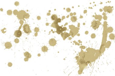 Fırça darbeleri ile soyut suluboya dokulu zemin