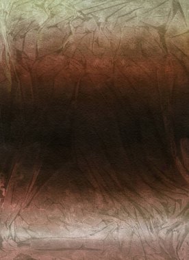 Suluboya stilinde soyut renkli desen