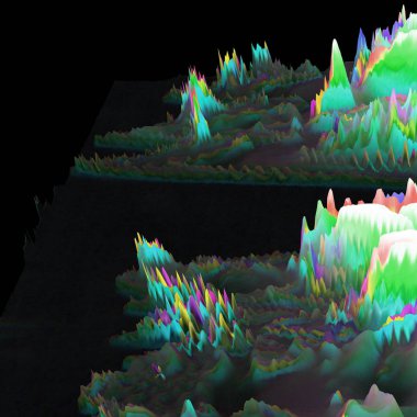 renkli parlak neon sıçramaları arka plan