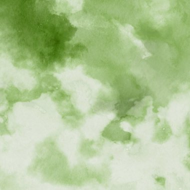 Yeşil suluboya boya ile soyut dokulu arka plan